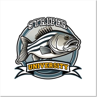 Striper University Posters and Art